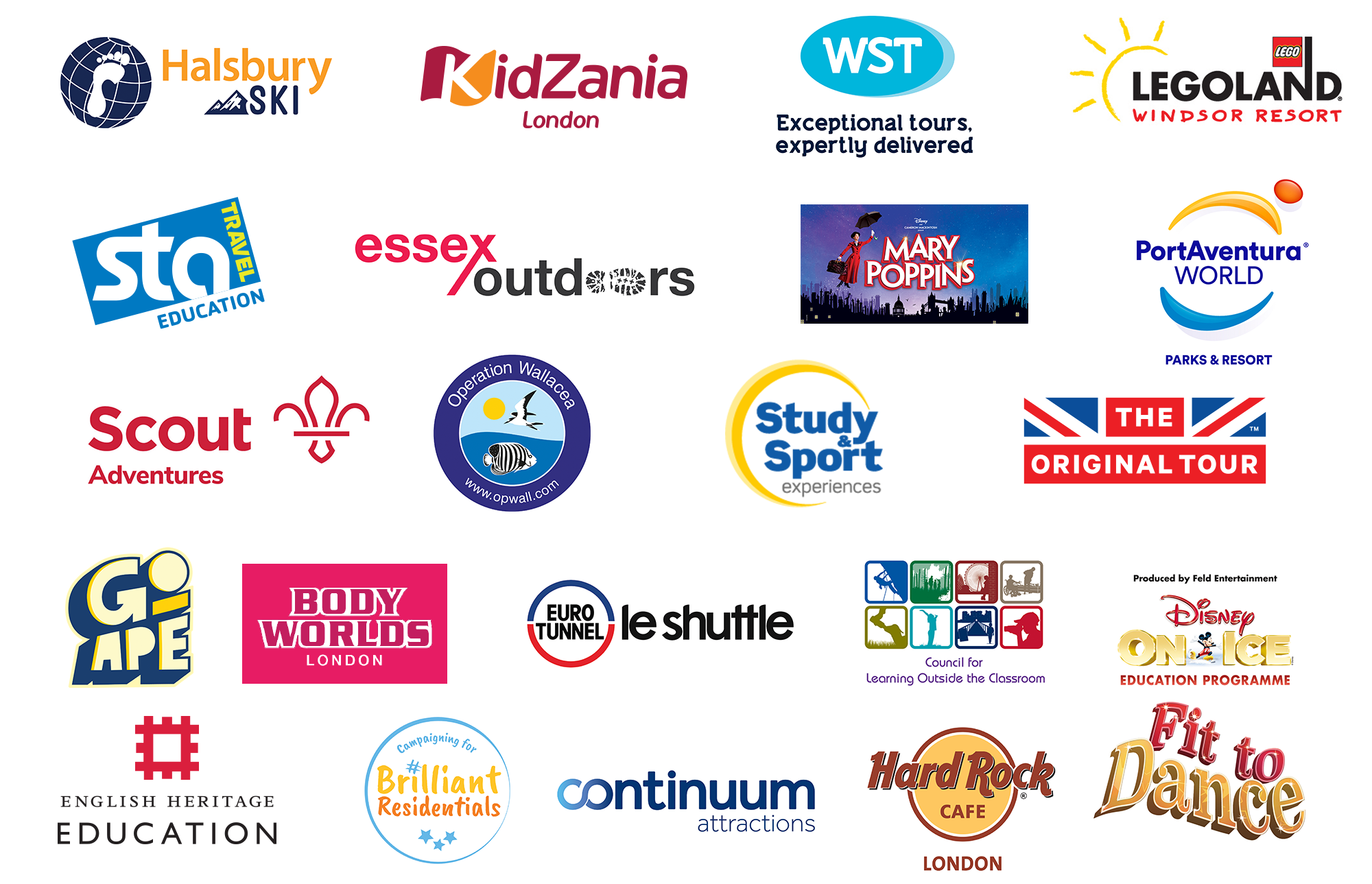 School Travel Awards Partners 2019