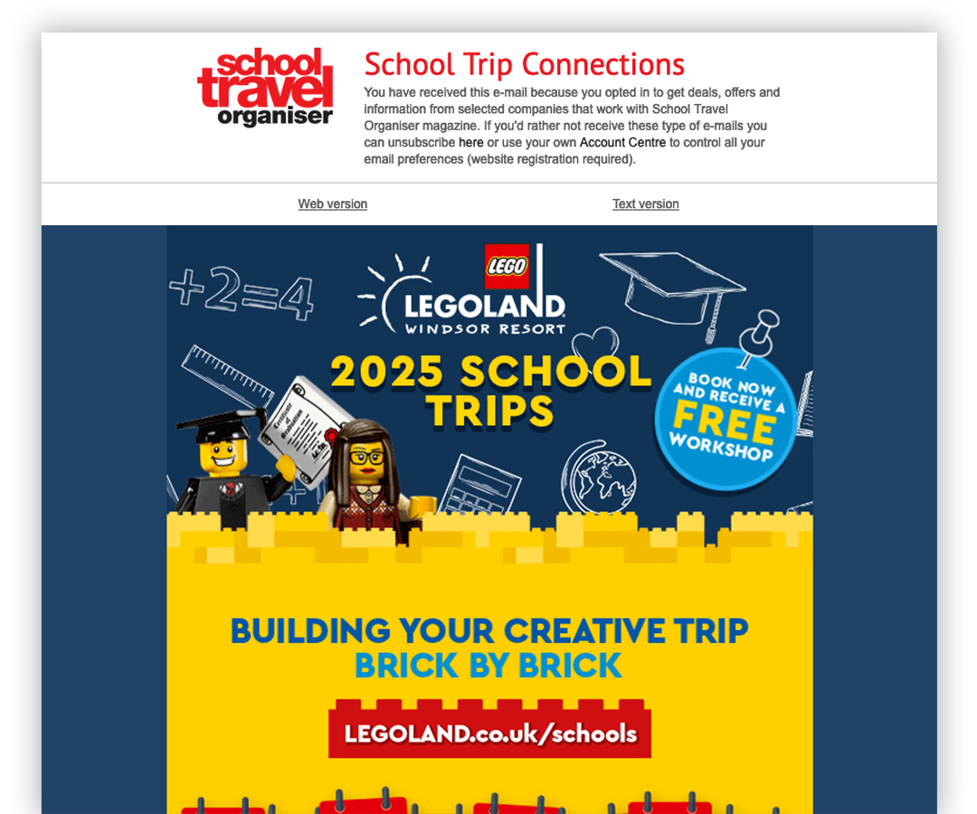 LEGOLAND e-broadcast